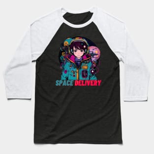 Space Delivery Baseball T-Shirt